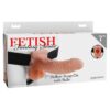 Pipedream – Fetish Fantasy Series – 7″ Hollow Strap-On with Balls – Light/Black