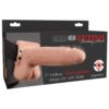 Pipedream – Fetish Fantasy Series – 7″ Hollow Strap-On – Light/Black