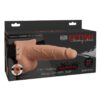 Pipedream – Fetish Fantasy Series – 7″ Squirting Hollow Strap-on – Light/Black