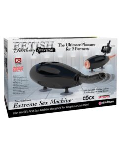Pipedream – Fetish Fantasy Extreme – International Extreme Sex Machine – Black/Light