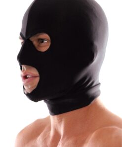 Pipedream – Fetish Fantasy Series – Spandex 3 Hole Hood – Black
