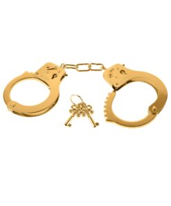 Pipedream – Fetish Fantasy Gold – Metal Cuffs – Gold