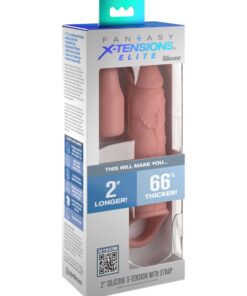 Pipedream – Fantasy X-tensions Elite – 6″ Extension with Strap – Light