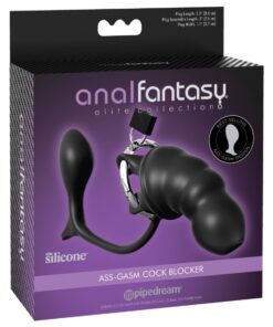 Pipedream – Anal Fantasy Elite – Ass-gasm Cock Blocker – Black