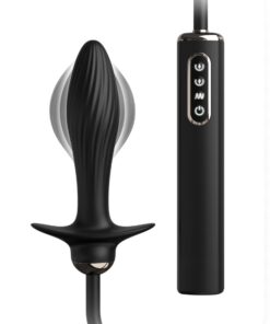 Pipedream – Anal Fantasy Elite – Auto-Throb Inflatable Vibrating Plug – Black