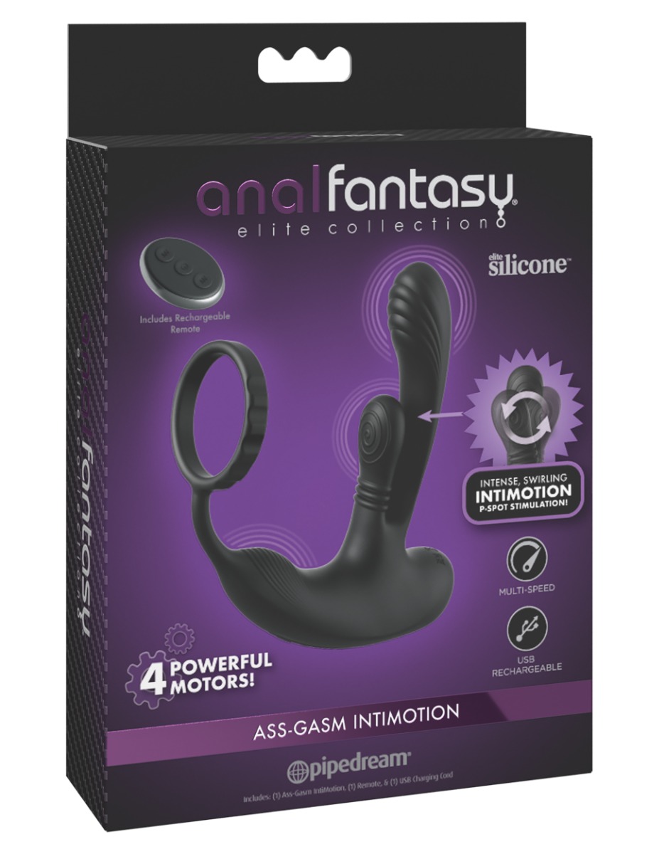Pipedream – Anal Fantasy Elite – Ass-Gasm IntiMotion – Black