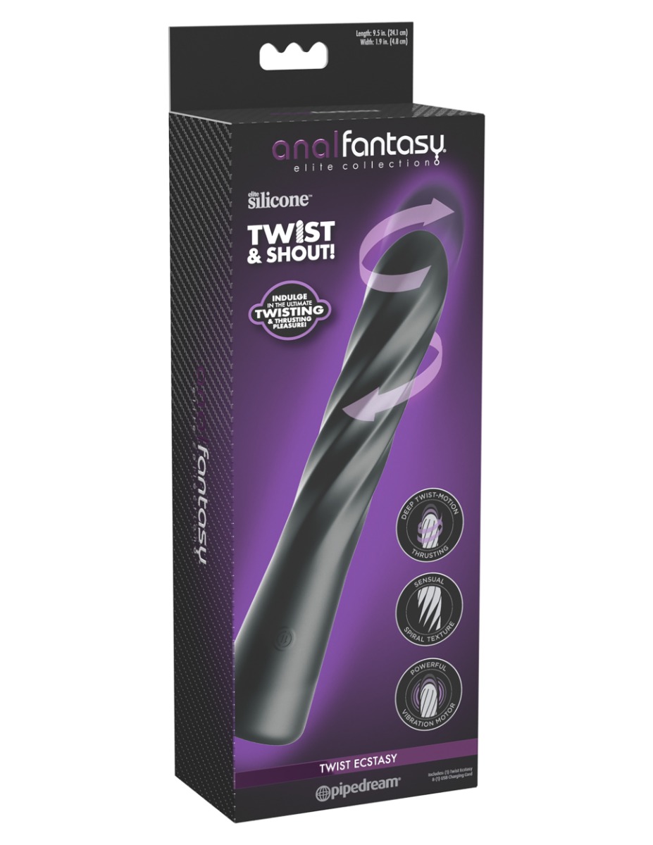 Pipedream – Anal Fantasy Elite – Twist Ecstacy – Black