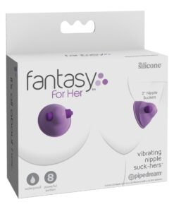 Pipedream – Fantasy For Her – Vibrating Nipple Suck-Hers – Purple