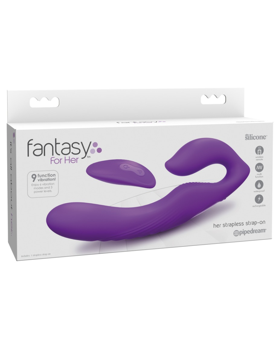 Pipedream – Fantasy For Her – Her Ultimate Strapless Strap-On – Purple