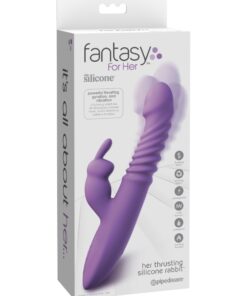 Pipedream – Fantasy For Her – Her Thrusting Silicone Rabbit – Purple