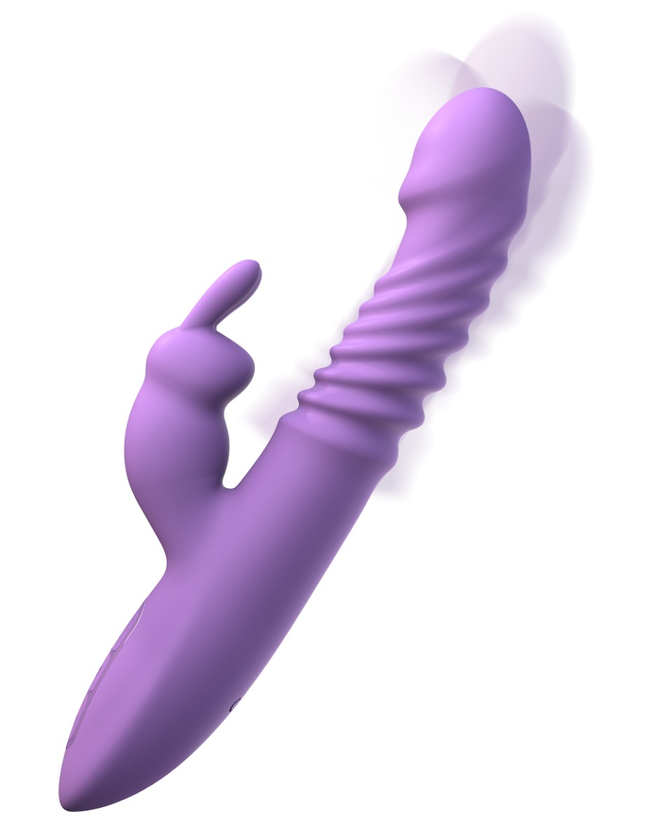 Pipedream – Fantasy For Her – Her Thrusting Silicone Rabbit – Purple