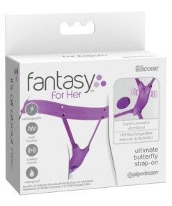 Pipedream – Fantasy For Her – Ultimate Butterfly Strap-On – Purple