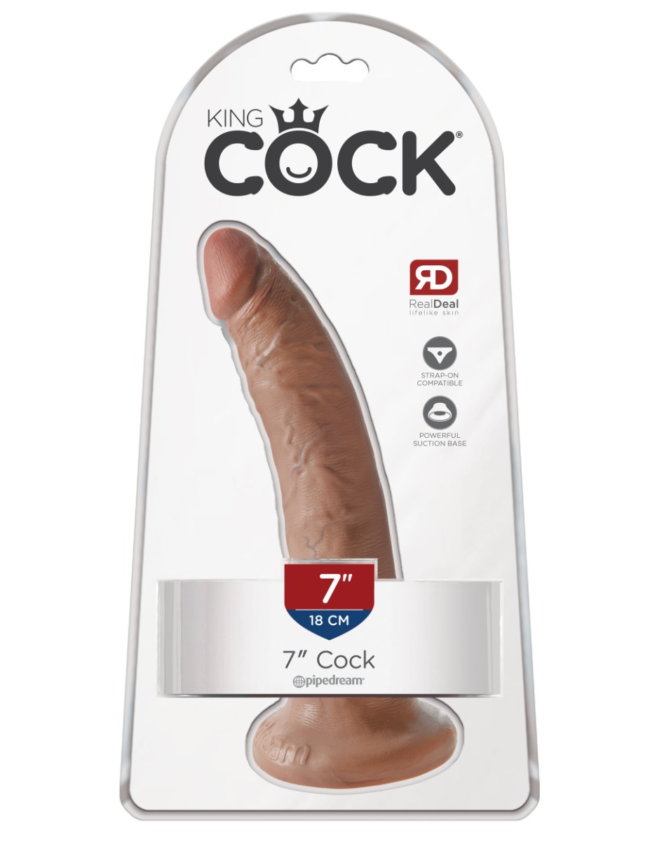 Pipedream – King Cock – 7″ Cock – Tan