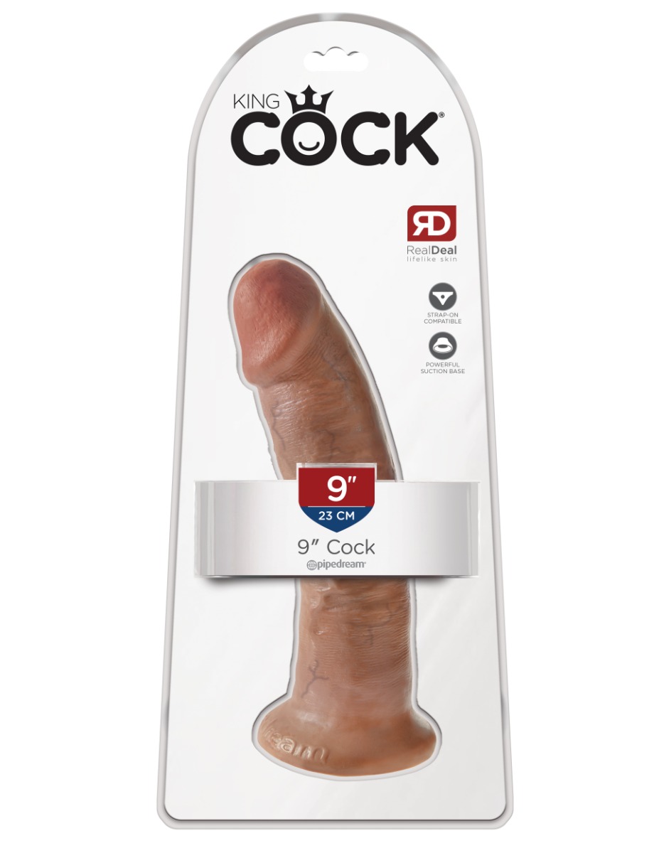 Pipedream – King Cock – 9″ Cock – Tan