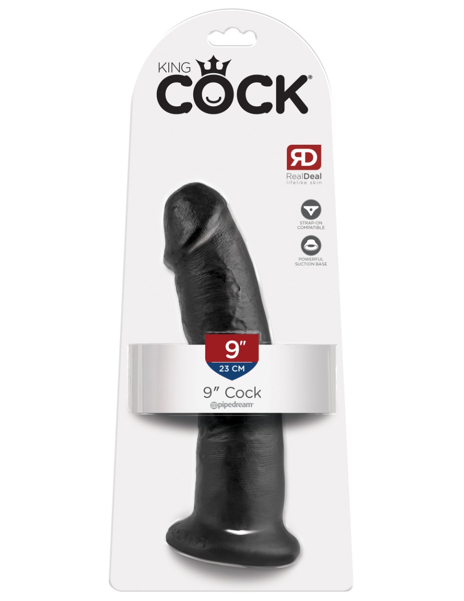 Pipedream – King Cock – 9″ Cock – Black