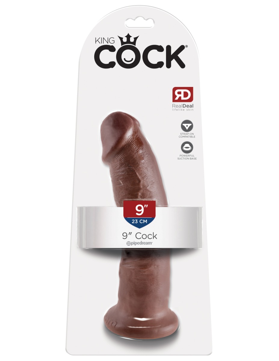 Pipedream – King Cock – 9″ Cock – Brown