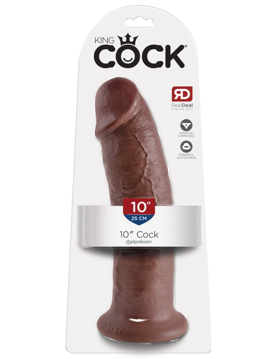 Pipedream – King Cock – 10″ Cock – Brown