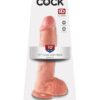 Pipedream – King Cock – 10″ Cock with Balls – Light