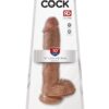 Pipedream – King Cock – 10″ Cock with Balls – Tan