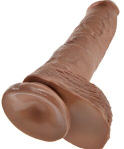 Pipedream – King Cock – 10″ Cock with Balls – Tan