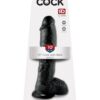 Pipedream – King Cock – 10″ Cock with Balls – Black