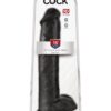 Pipedream – King Cock – 15″ Cock with Balls – Black