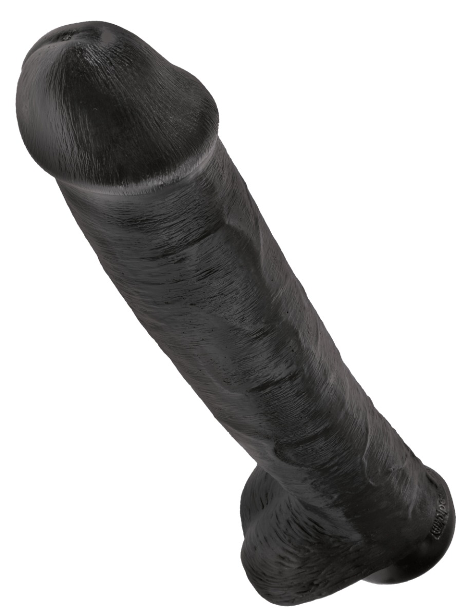 Pipedream – King Cock – 15″ Cock with Balls – Black
