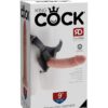 Pipedream – King Cock – Strap on Harness with 9″ Cock – Light