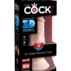 Pipedream – King Cock Plus – 6″ Triple Density Cock – Light