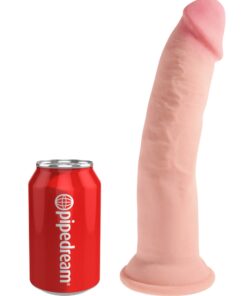 Pipedream – King Cock Plus – 9″ Triple Density Cock – Light