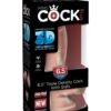 Pipedream – King Cock Plus – 6.5″ Triple Density Cock with Balls – Light