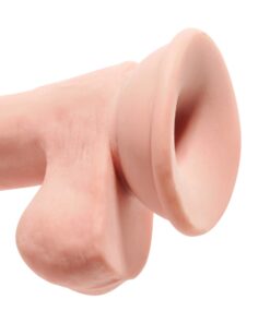 Pipedream – King Cock Plus – 6.5″ Triple Density Cock with Balls – Light