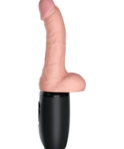 Pipedream – King Cock Plus – 6.5″ Thrusting Cock with Balls – Triple Threat – Light