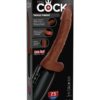 Pipedream – King Cock Plus – 7.5″ Thrusting Cock with Balls – Brown