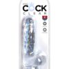 Pipedream – King Cock Clear – 6″ with balls
