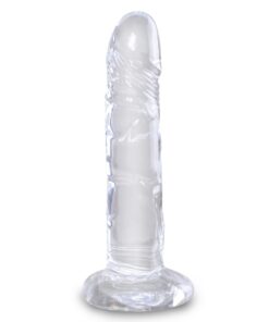 Pipedream – King Cock Clear – 6″ – Clear