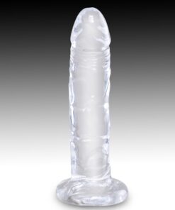 Pipedream – King Cock Clear – 6″ – Clear