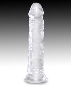 Pipedream – King Cock Clear – 8″ – Clear