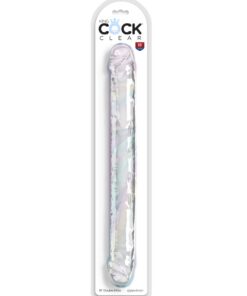 Pipedream – King Cock Clear – 18″ Double Dildo – Clear