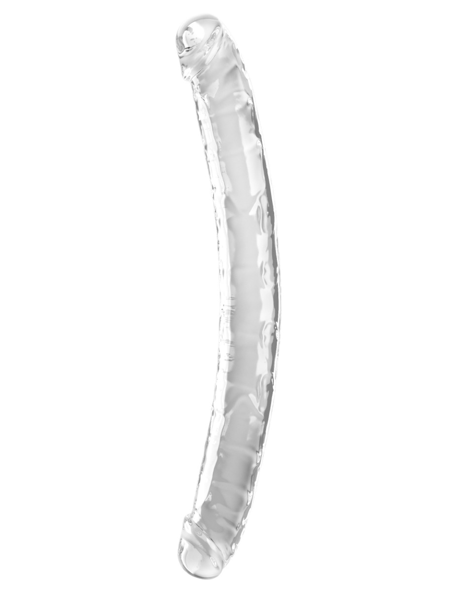 Pipedream – King Cock Clear – 18″ Double Dildo – Clear