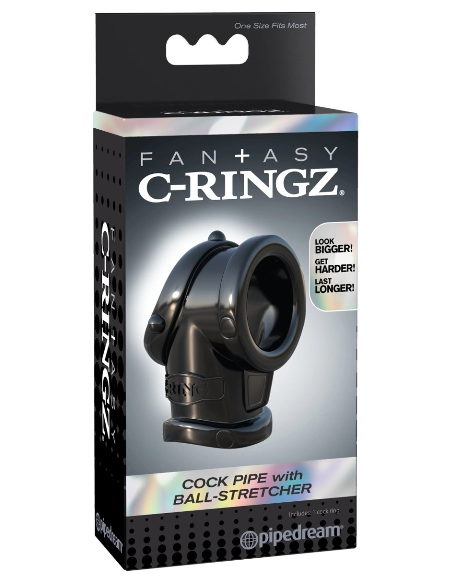 Pipedream – Fantasy C-Ringz – Cock Pipe With Ball-Stretcher