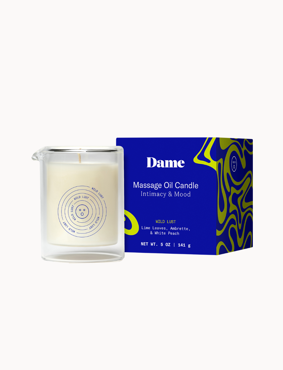 DAME – Massage Oil Candle – Wild Lust