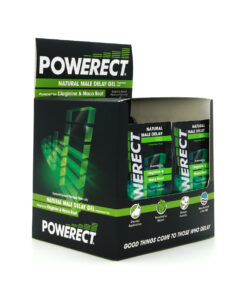 Powerect Natural Delay Gel / Serum Foil 54 x 5ml Sachets with POS (fragrance free)
