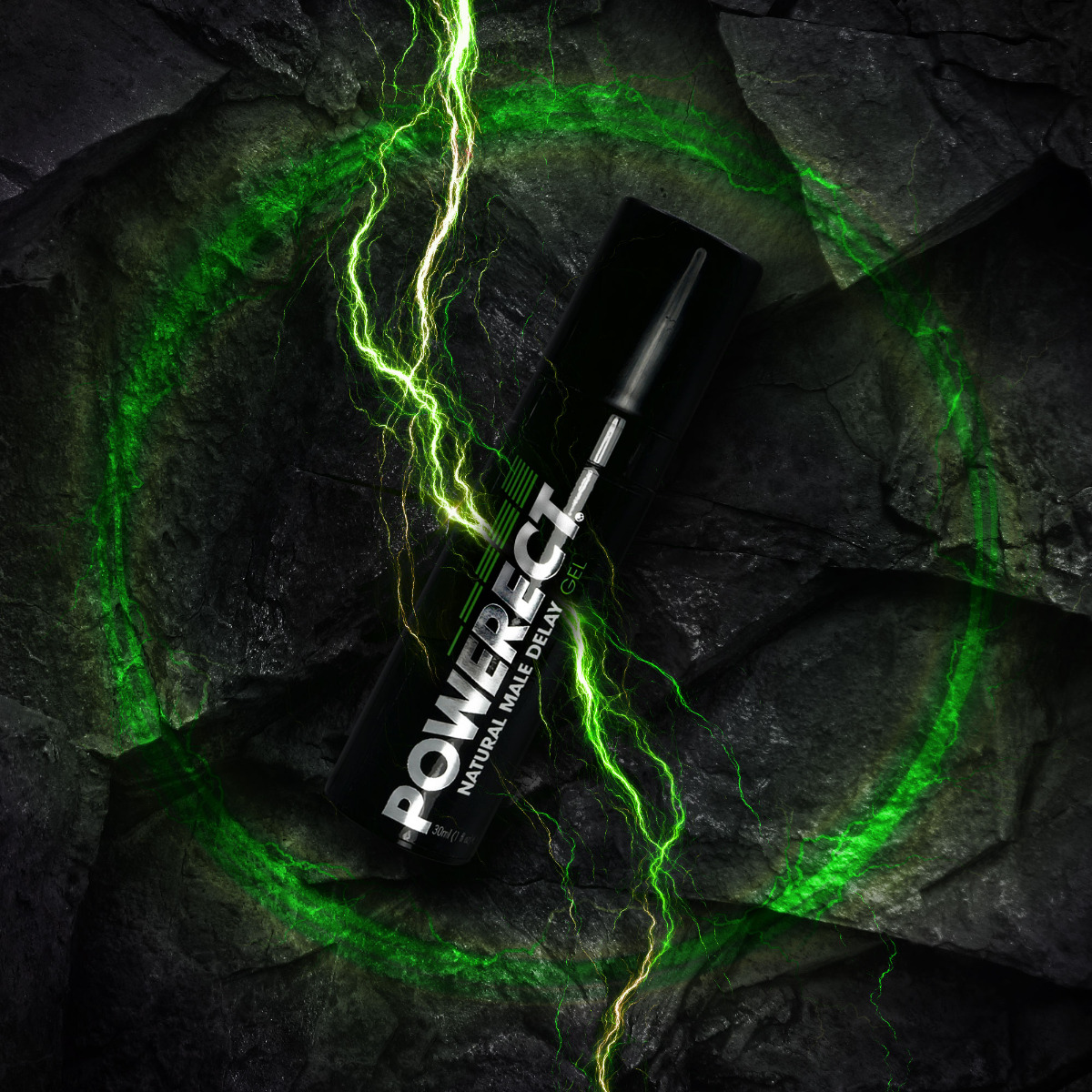 Powerect Natural Delay Gel / Serum 30ml (fragrance free)
