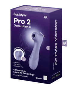 Satisfyer Pro 2 – Generation 3 With Liquid Air Technology – App Enabled Lilac