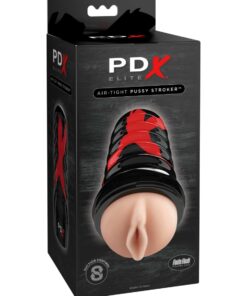 Pipedream – PDX Elite – Air Tight Pussy Stroker – Light/Black