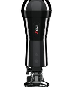 Pipedream – PDX Elite – Cock Compressor Vibrating Stroker – Light/Black