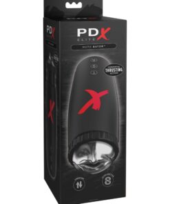 Pipedream – PDX Elite – Moto-Bator – Clear/Black