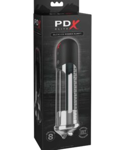 Pipedream – PDX Elite – Blowjob Power Pump – Clear/Black