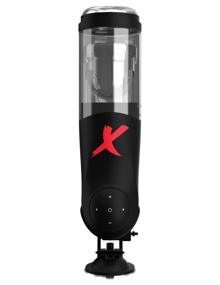 Pipedream – PDX Elite – Deluxe Mega-Bator – Clear/Black